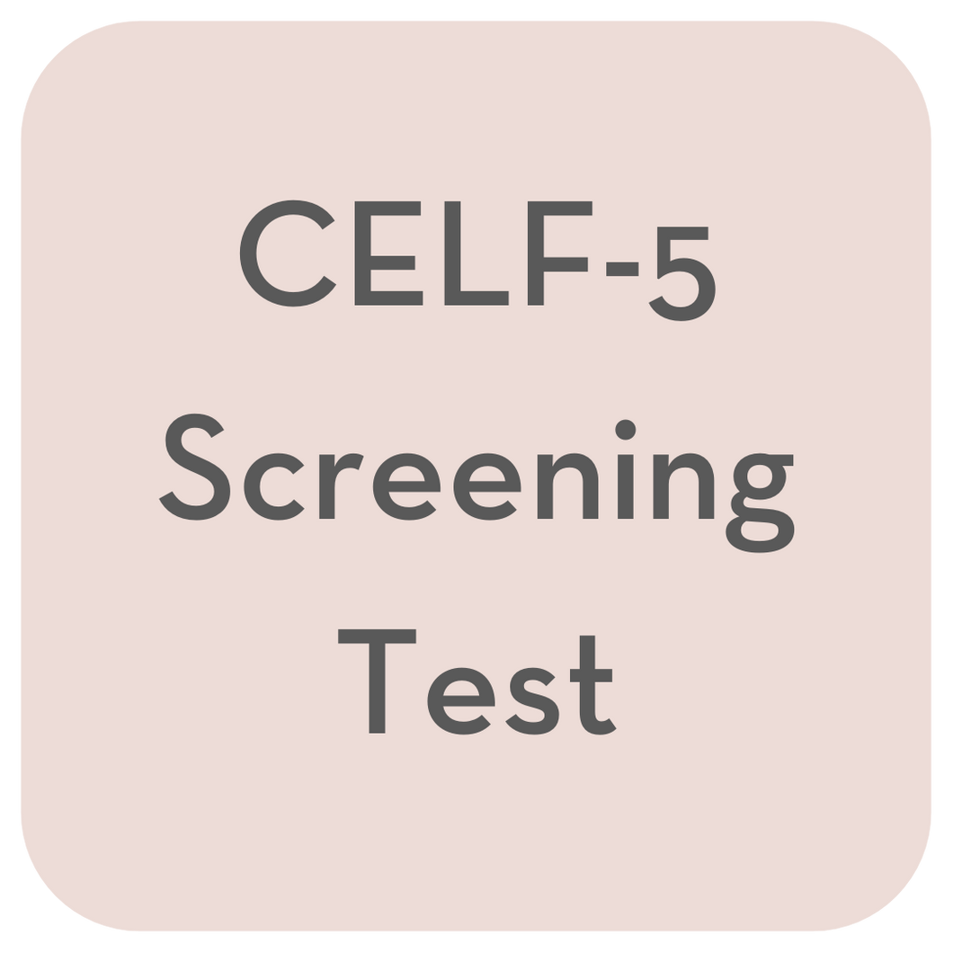 CELF-5 Screener
